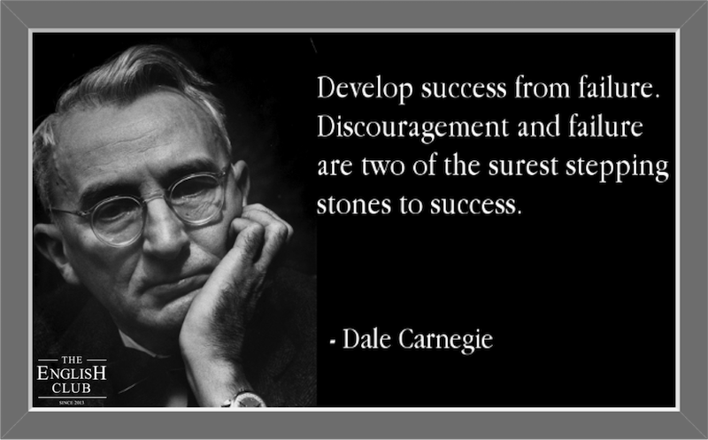 英語の名言：Dale Carnegie