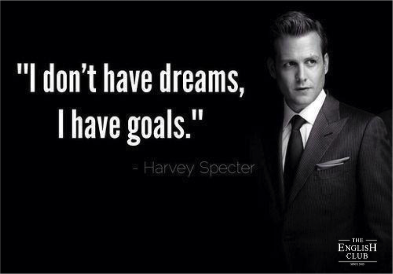 英語の名言：Harvey Specter