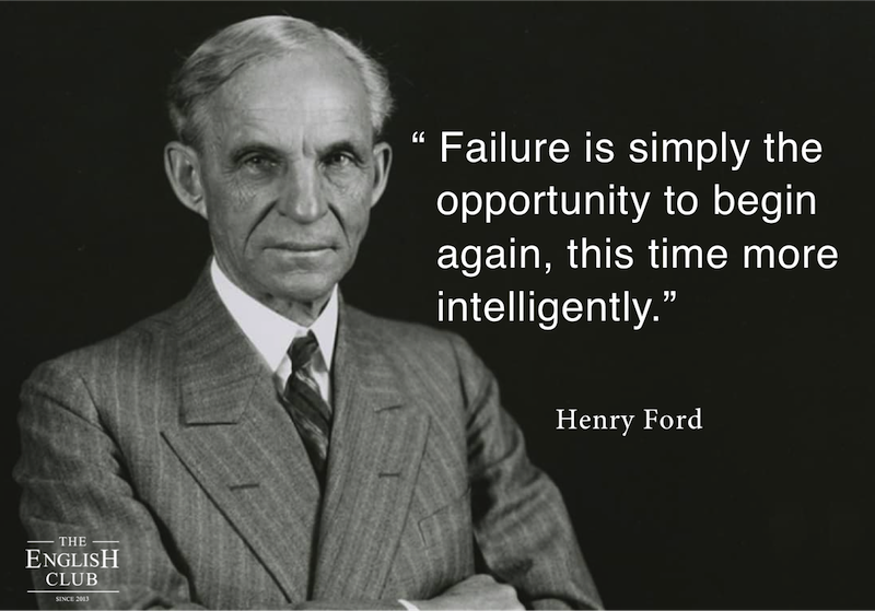 英語の名言：Henry Ford