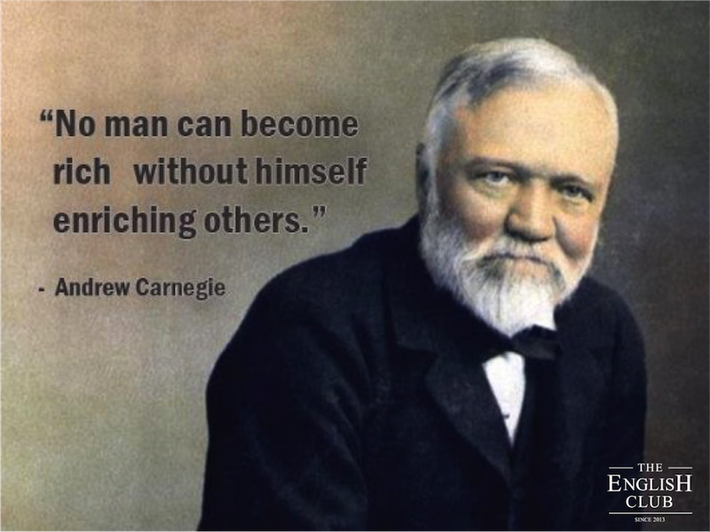 英語の名言：Andrew Carnegie