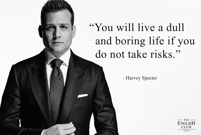 英語の名言：Harvey Specter