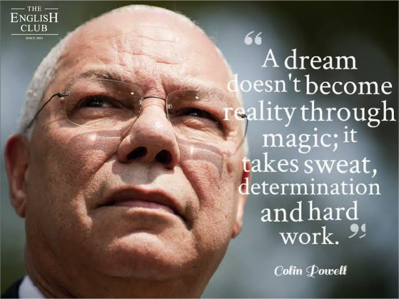 英語の名言：Colin Powell