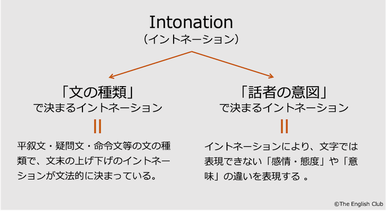 英語のイントネーション