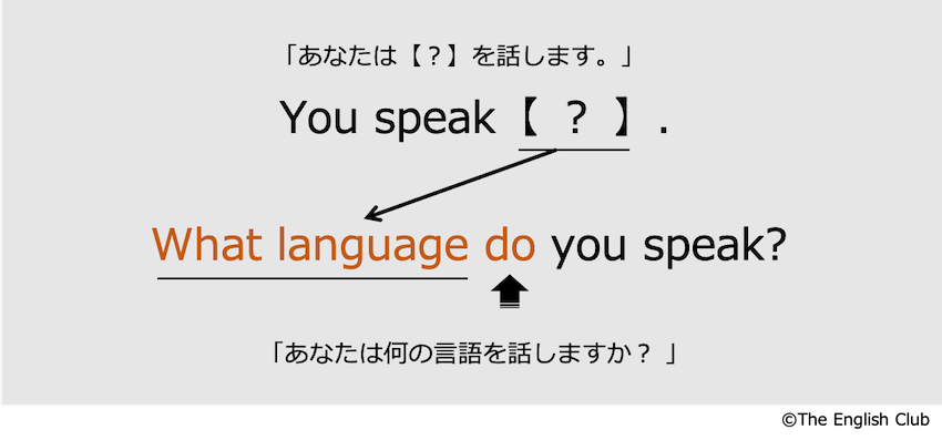 疑問詞+名詞の疑問文